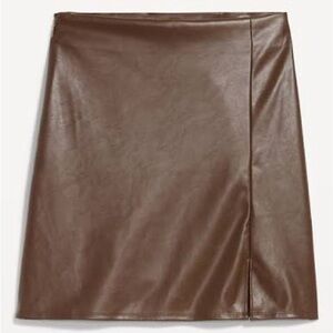 Old Navy Brown Pencil Skirt